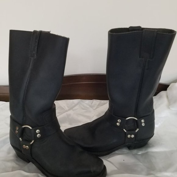 LEATHER WOMEN BOOTS BOULET MADE IN CANADA - Picture 4 of 7